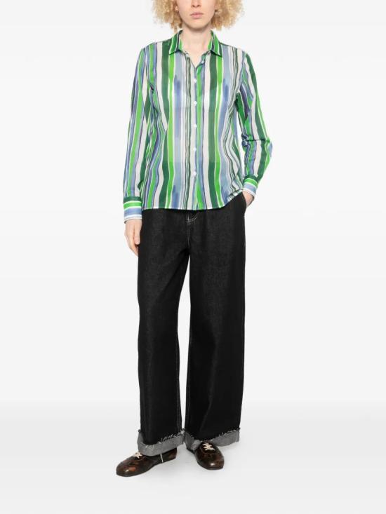 26SS 로버트 프리드먼 셔츠 M434ANDREAL18 Green - ROBERT FRIEDMAN