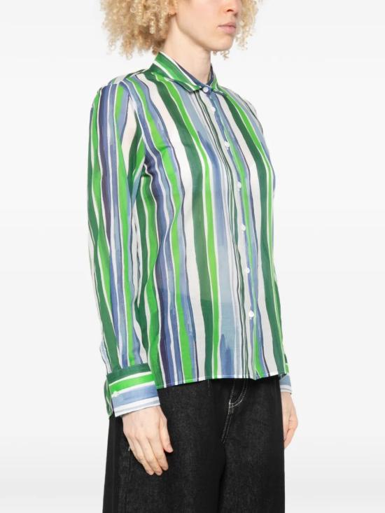 26SS 로버트 프리드먼 셔츠 M434ANDREAL18 Green - ROBERT FRIEDMAN