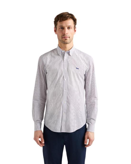 26SS 하몬트앤블레인 긴팔 셔츠 CNQ026013819M 801 BLU BLUE