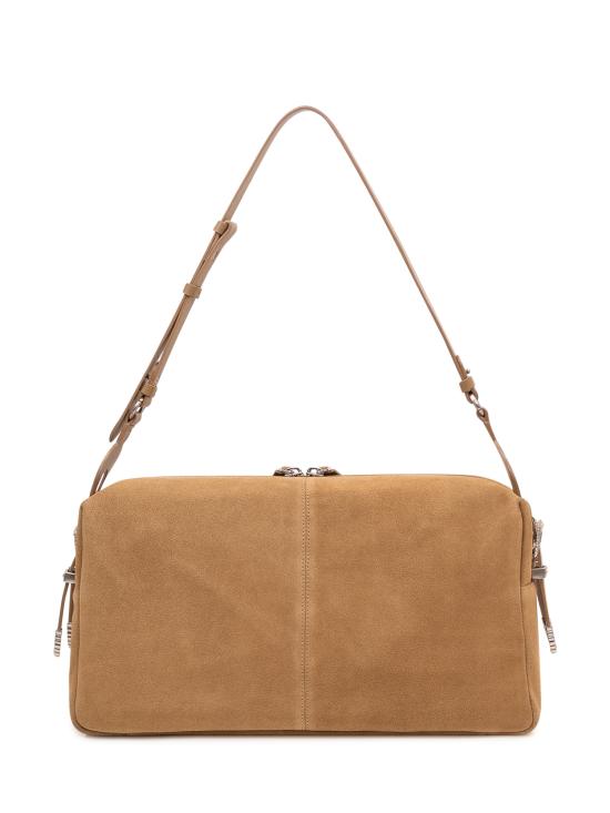 26SS 핑코 숄더백 106678A0F6 L22O VERDE CANGURO OLD SILVER - PINKO