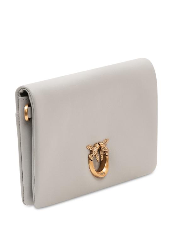 26SS 핑코 크로스백 106023A0QO K32Q GRIGIO PERLA ANTIQUE GOLD - PINKO