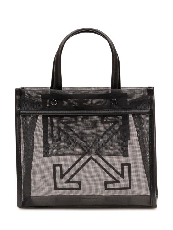 26SS 오프화이트 토트백 OWNA23GS26FAB001 1010 BLACK - OFF WHITE