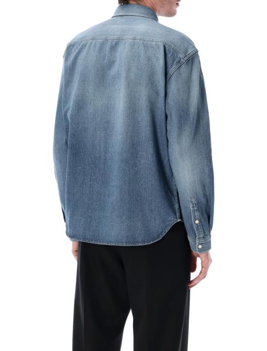 26SS 생로랑 데님 셔츠 862246Y29YA 4428 HORIZON BLUE - SAINT LAURENT