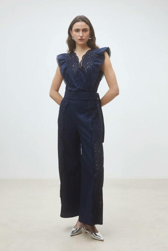  선쿠 블라우스 릴라 자수 민소매 - SUNCOO