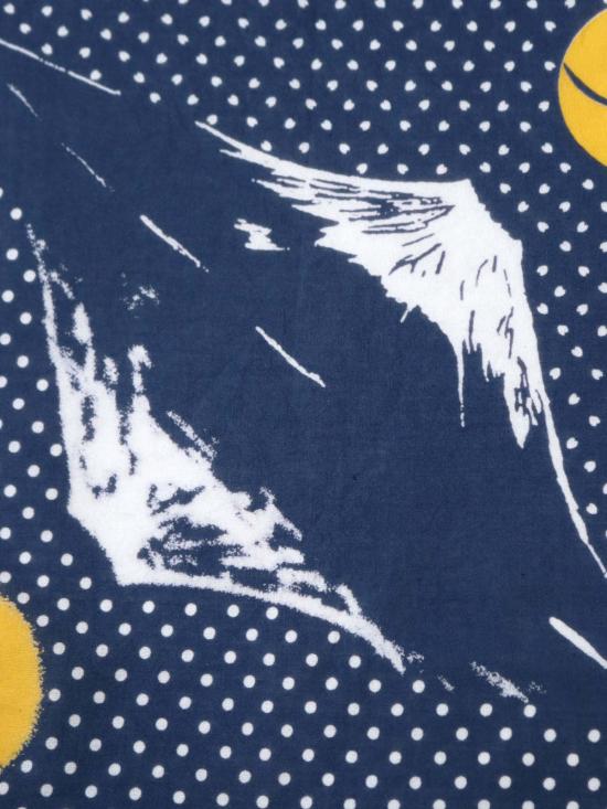  캐피탈 머플러/스카프 패스트컬러 셀비지 반다나 (미러드 후지 프로필 레인보이) - KAPITAL