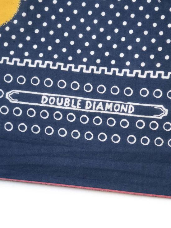  캐피탈 머플러/스카프 패스트컬러 셀비지 반다나 (미러드 후지 프로필 레인보이) - KAPITAL