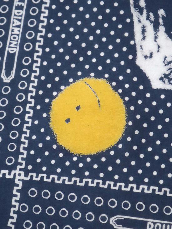  캐피탈 머플러/스카프 패스트컬러 셀비지 반다나 (미러드 후지 프로필 레인보이) - KAPITAL