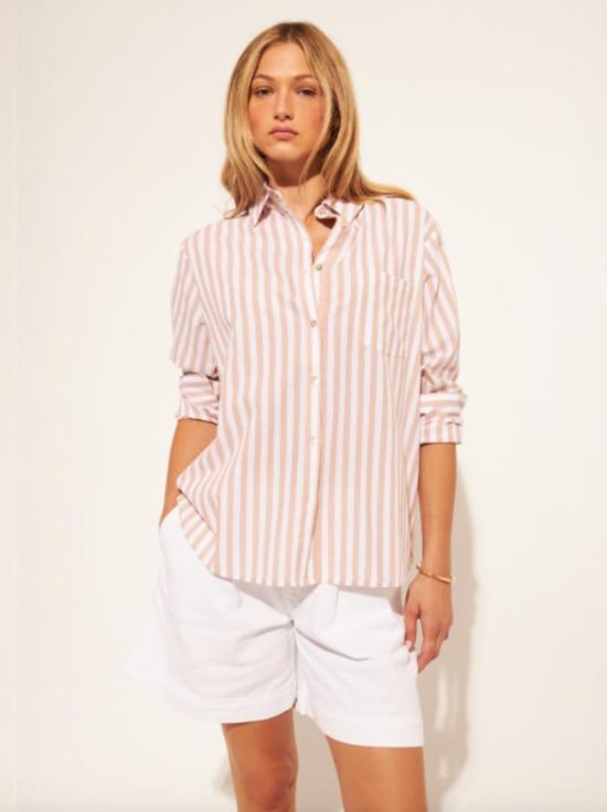  John & Jenn 셔츠 존 & 젠 훌리오 버튼업