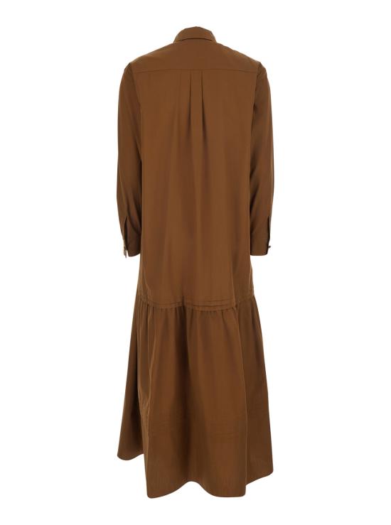 26SS 막스마라 스튜디오 롱 원피스 2616221042600070 Brown - MAX MARA STUDIO