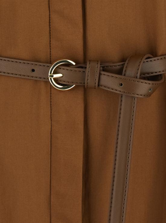 26SS 막스마라 스튜디오 롱 원피스 2616221042600070 Brown - MAX MARA STUDIO