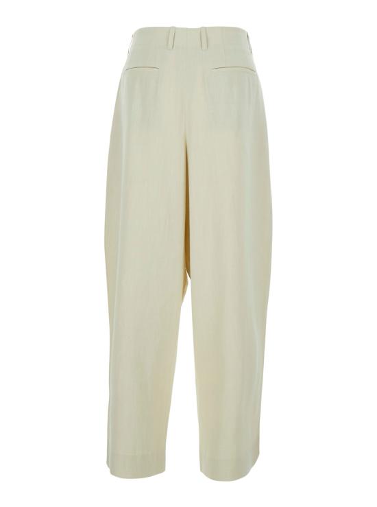 26SS 메종키츠네 스트레이트 팬츠 QM01107WW90960304 White - MAISON KITSUNE