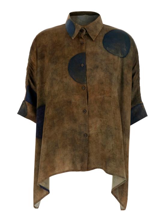 26SS 우마 왕 블라우스 UW1061UW063 Brown