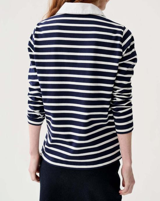  앤 매쉬번 폴로 티셔츠 앤 매시번 프래니 럭비 폴로 - ANN MASHBURN