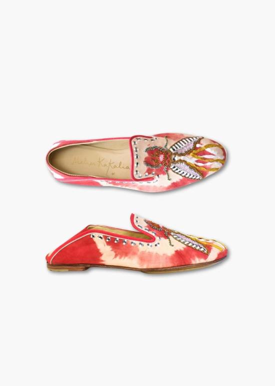  Meher Kakalia 로퍼 메허 카칼리아 루나 모카신 라즈베리 - OTHER BRANDS