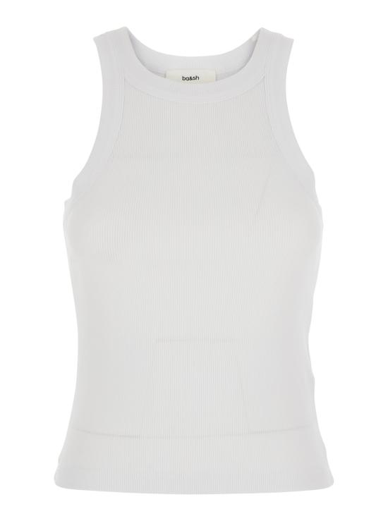 26SS 바쉬 민소매 티셔츠 1H23CYND0104 White