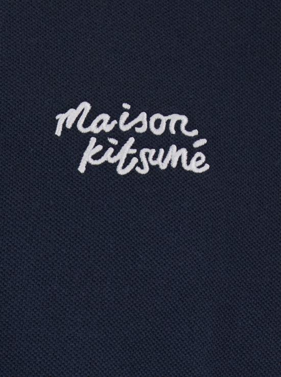 26SS 메종키츠네 폴로 티셔츠 MM00201KP00010414 Blu - MAISON KITSUNE
