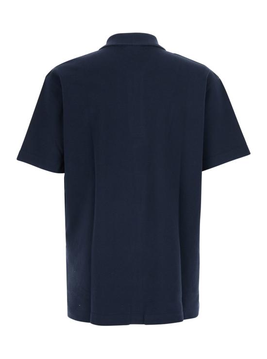 26SS 메종키츠네 폴로 티셔츠 MM00201KP00010414 Blu - MAISON KITSUNE