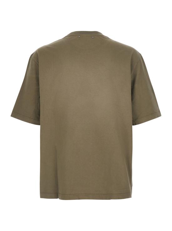 26SS 골든구스 반팔 티셔츠 GUP01873P00237915878 Green - GOLDEN GOOSE