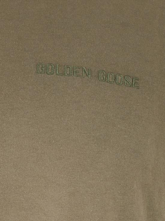 26SS 골든구스 반팔 티셔츠 GUP01873P00237915878 Green - GOLDEN GOOSE