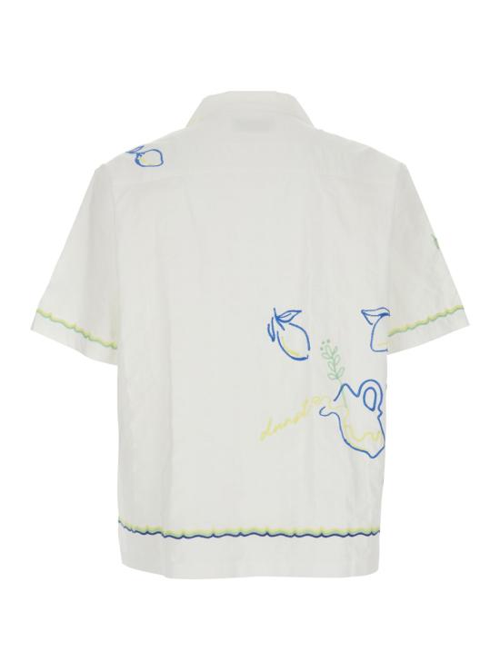 26SS 던스트 반팔 셔츠 UDSH6B121Y1LEMONGARDEN White - DUNST