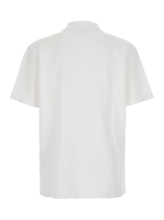 26SS 메종키츠네 폴로 티셔츠 MM00201KP0001M186 White - MAISON KITSUNE