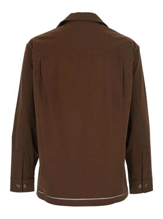 26SS 드롤드무슈 긴팔 셔츠 KSH262CO278BN Brown - DROLE DE MONSIEUR
