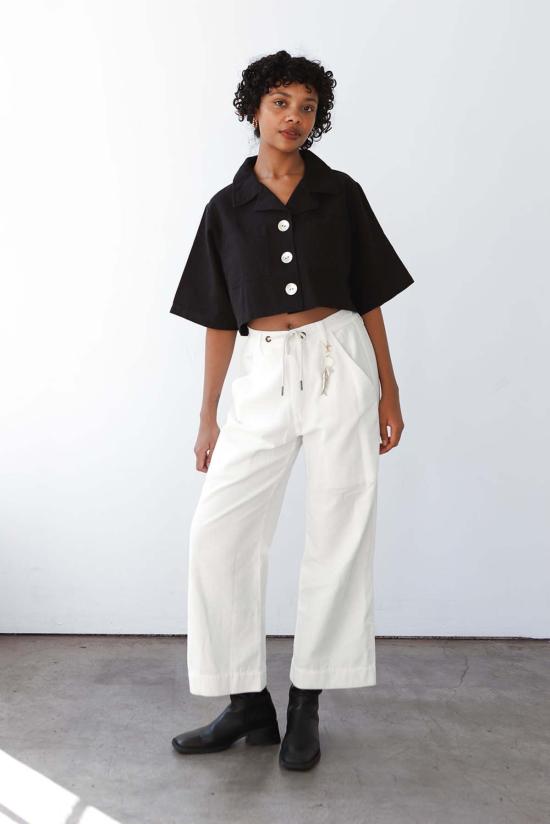  노블 블라우스 쉘 유틸리티 셔츠 애쉬 - NOBLE