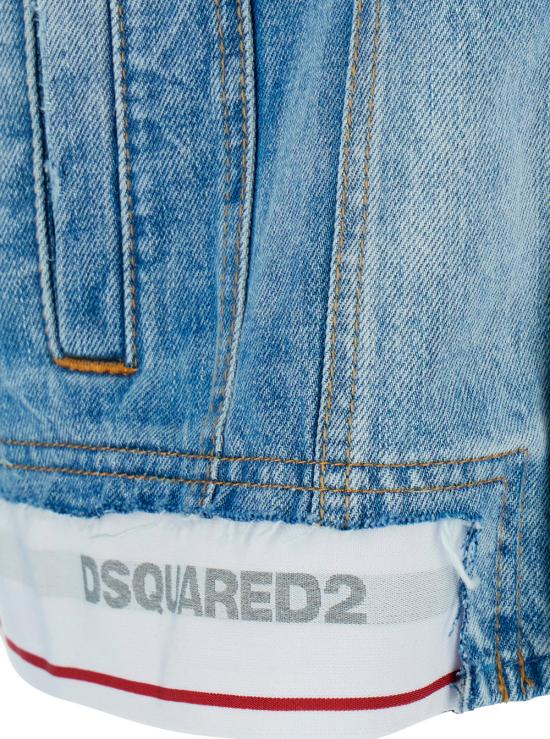 26SS 디스퀘어드2 데님 자켓 S71AN0669D30038470 Light blue - DSQUARED2