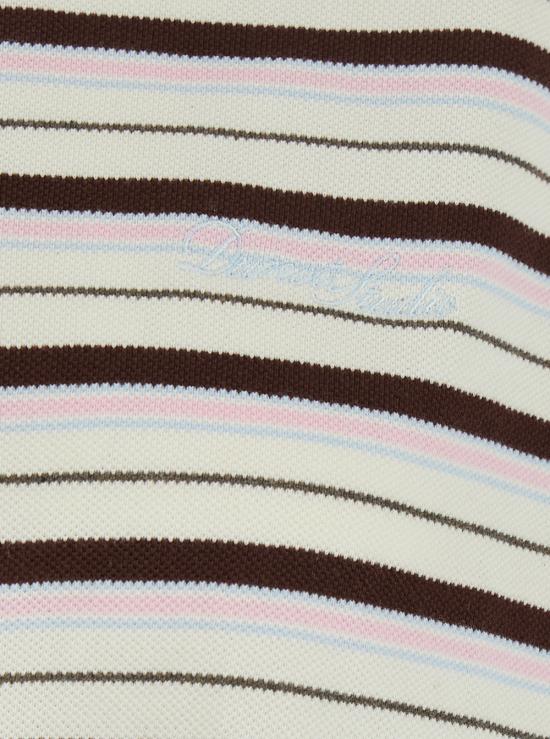 26SS 던스트 탑 UDTS6B121W2BROWNSTRIPE Multicolor - DUNST