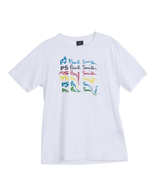  PS 바이 폴스미스 반팔 티셔츠 M2R 011R NP4697 BIANCO