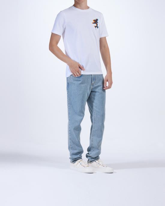  PS 바이 폴스미스 반팔 티셔츠 M2R 011R NP4695 BIANCO - PS BY PAUL SMITH