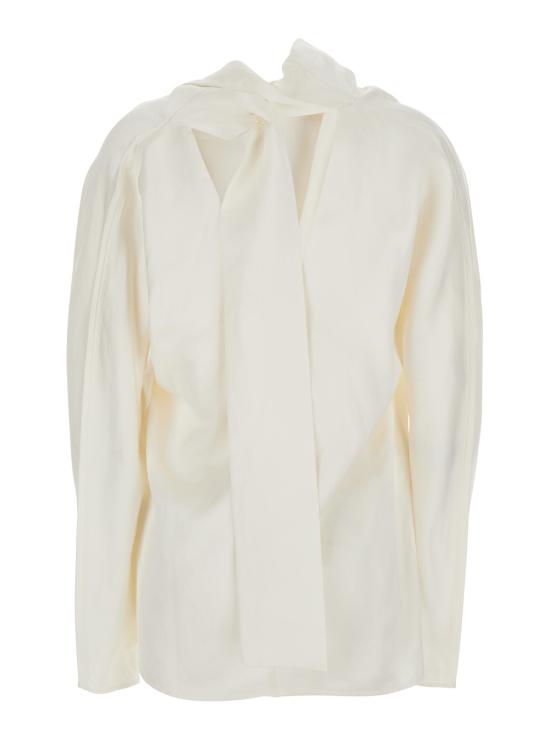 26SS 토템 블라우스/셔츠 262WRT0738FB0623047 White - TOTEME