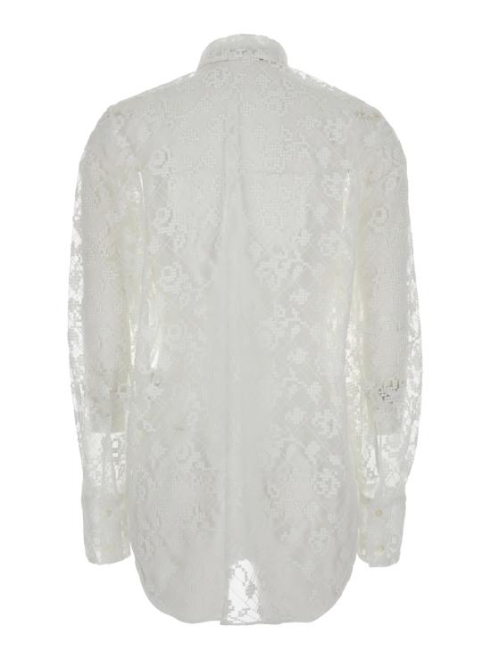 26SS 엠에스지엠 블라우스 4041MDE18A26712302 White - MSGM