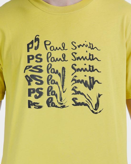  PS 바이 폴스미스 반팔 티셔츠 M2R 011R NP4697 12A GIALLO - PS BY PAUL SMITH