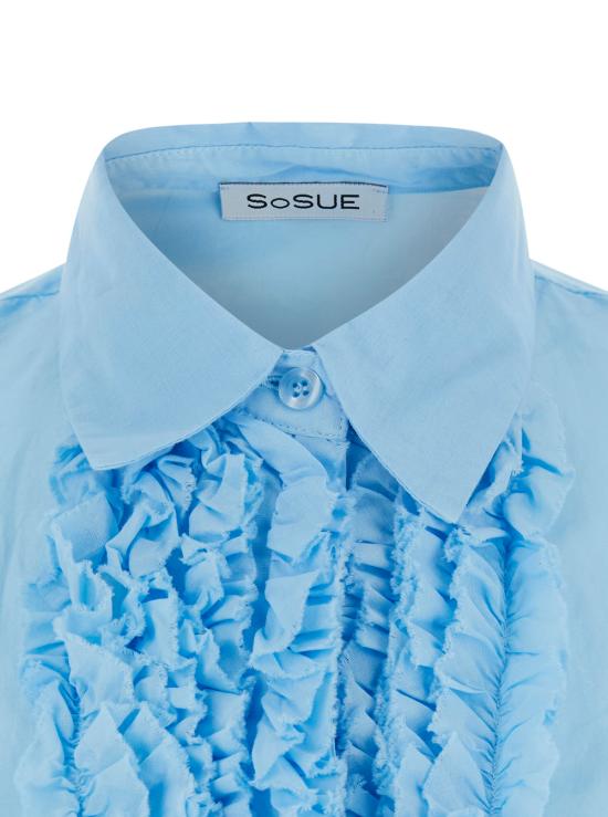 26SS 소수 블라우스 MS1213LIGHTBLUE Light blue - SOSUE