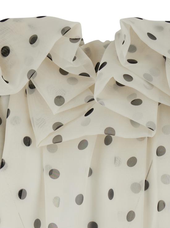 26SS 엠에스지엠 탑 4042MDM04A26735599 White - MSGM