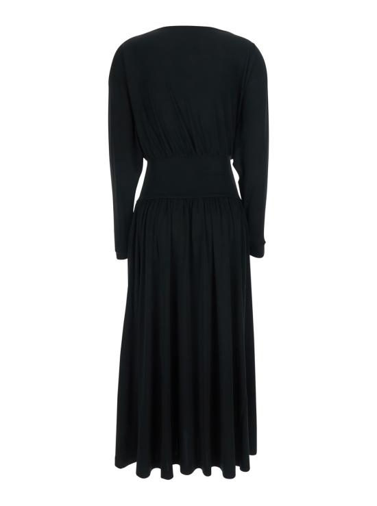 26SS 토템 롱 원피스 262WRD0337FB0162001 Black - TOTEME