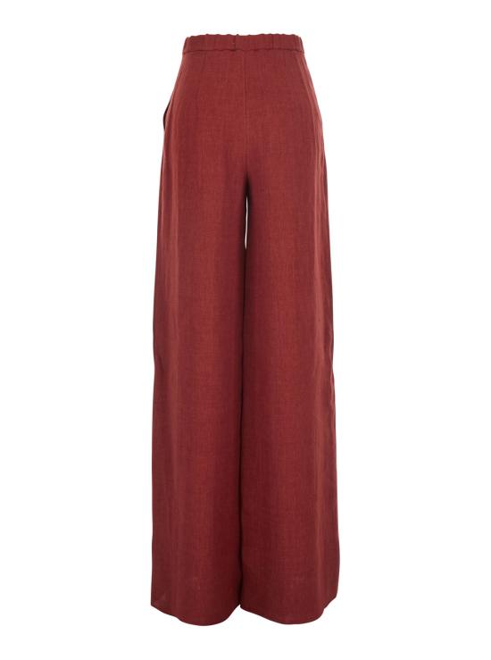 26SS 막스마라 스튜디오 스트레이트 팬츠 2616131042600035 Red - MAX MARA STUDIO