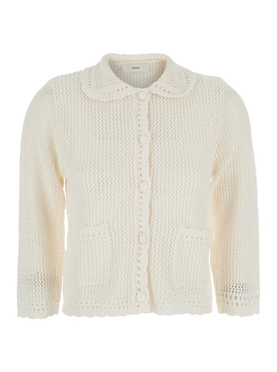 26SS 던스트 긴팔 티셔츠 UDSW6B221IVIVORY White