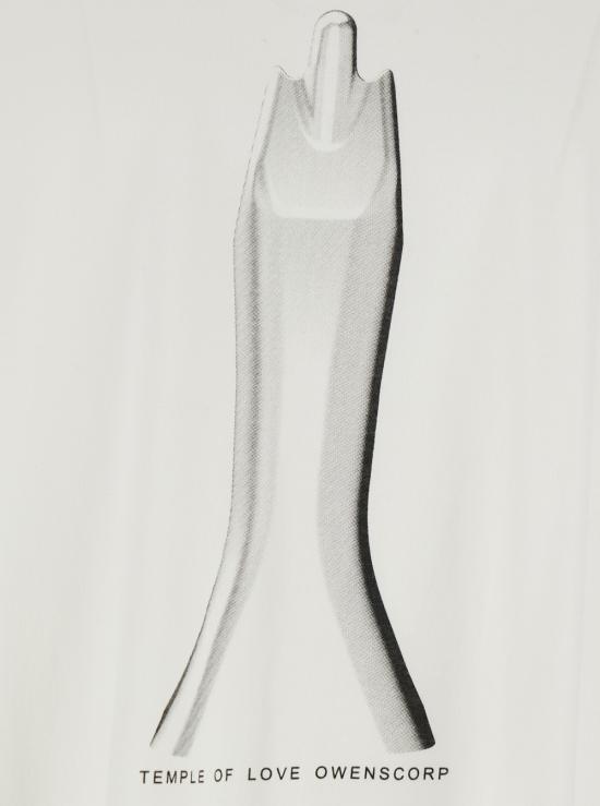 26SS 다크쉐도우 반팔 티셔츠 DU01F4274RNEP51109 White - DRKSHDW