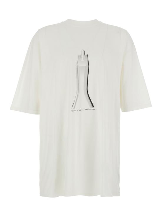 26SS 다크쉐도우 반팔 티셔츠 DU01F4274RNEP51109 White