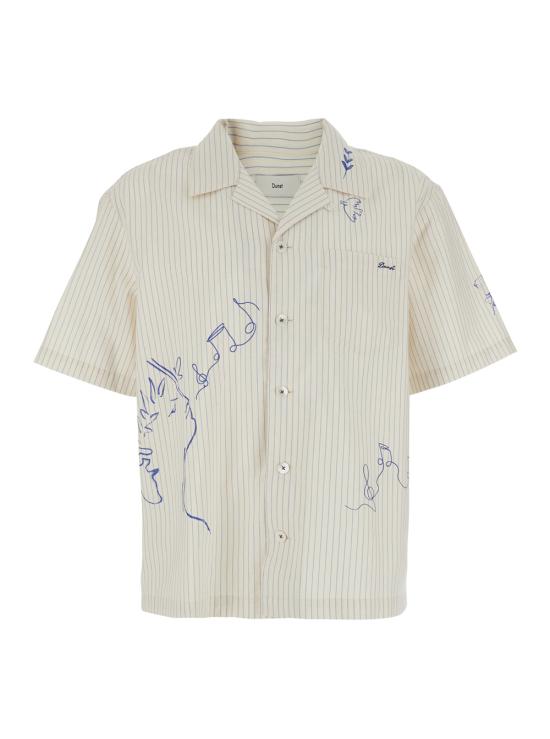 26SS 던스트 반팔 셔츠 UDSH6B121B1CAPRIOCEAN Blu