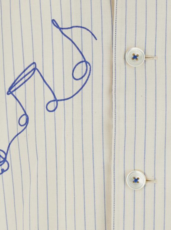 26SS 던스트 반팔 셔츠 UDSH6B121B1CAPRIOCEAN Blu - DUNST