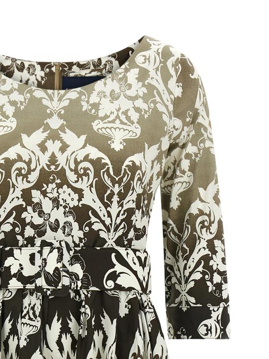 26SS 사만다 성 미디 원피스 ABELIADRESSKHAKI Multicolor - SAMANTHA SUNG