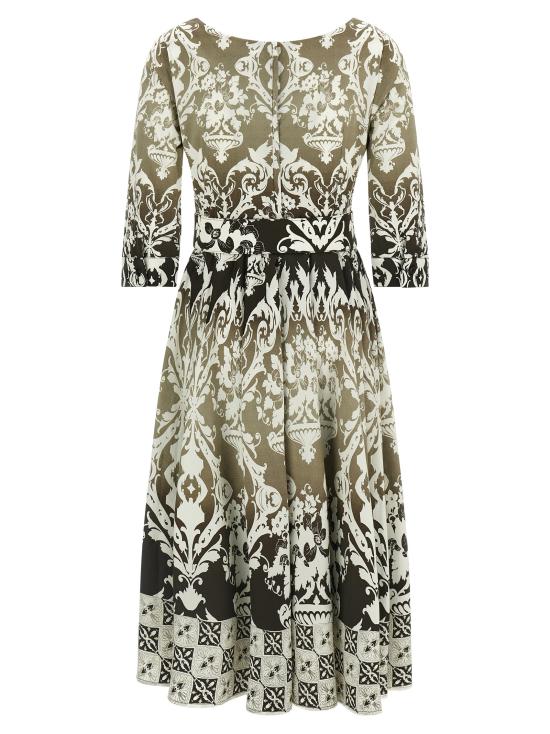 26SS 사만다 성 미디 원피스 ABELIADRESSKHAKI Multicolor - SAMANTHA SUNG