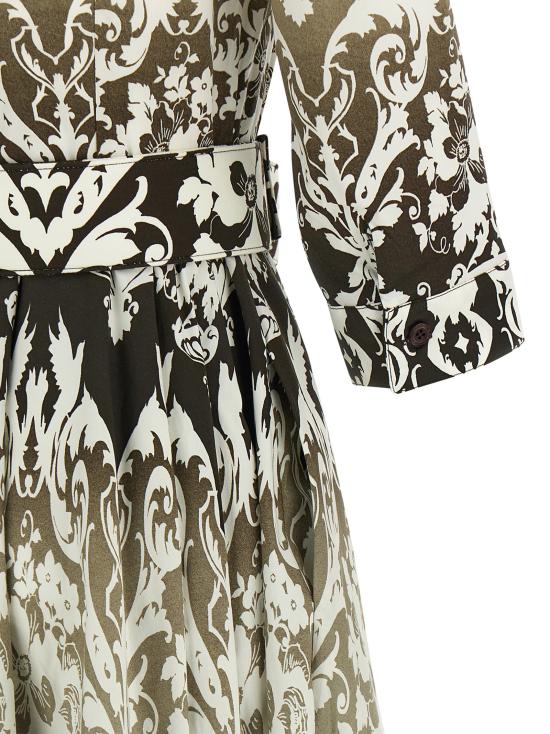 26SS 사만다 성 미디 원피스 ABELIADRESSKHAKI Multicolor - SAMANTHA SUNG