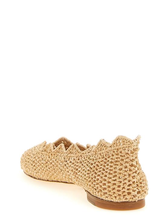 26SS 오디시 플랫 슈즈 OD46213A23110131 Beige - ODISSI