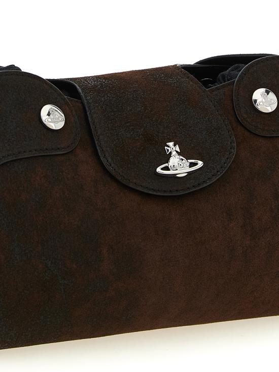 26SS 비비안웨스트우드 숄더백 49020005UL00BKD402 Brown - VIVIENNE WESTWOOD