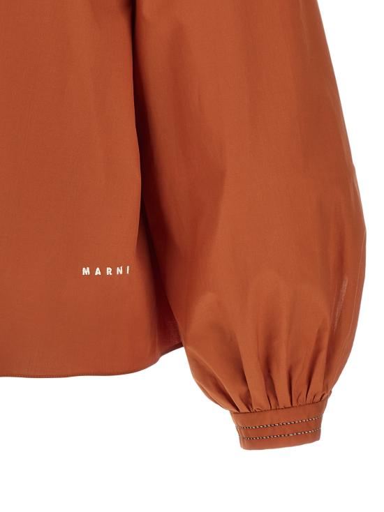 26SS 마르니 블라우스 TTMA0449S1UTC19300M07 Orange - MARNI
