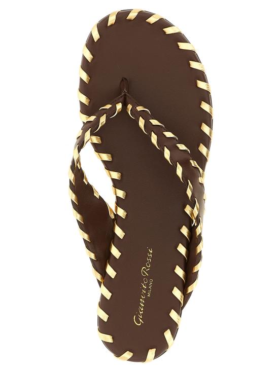 26SS 지안비토로시 뮬/슬리퍼 G1017305CUONXNMKBW Brown - GIANVITO ROSSI